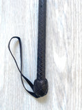 Braided Leather Riding Crop