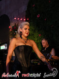 Leather and Fabric Corset